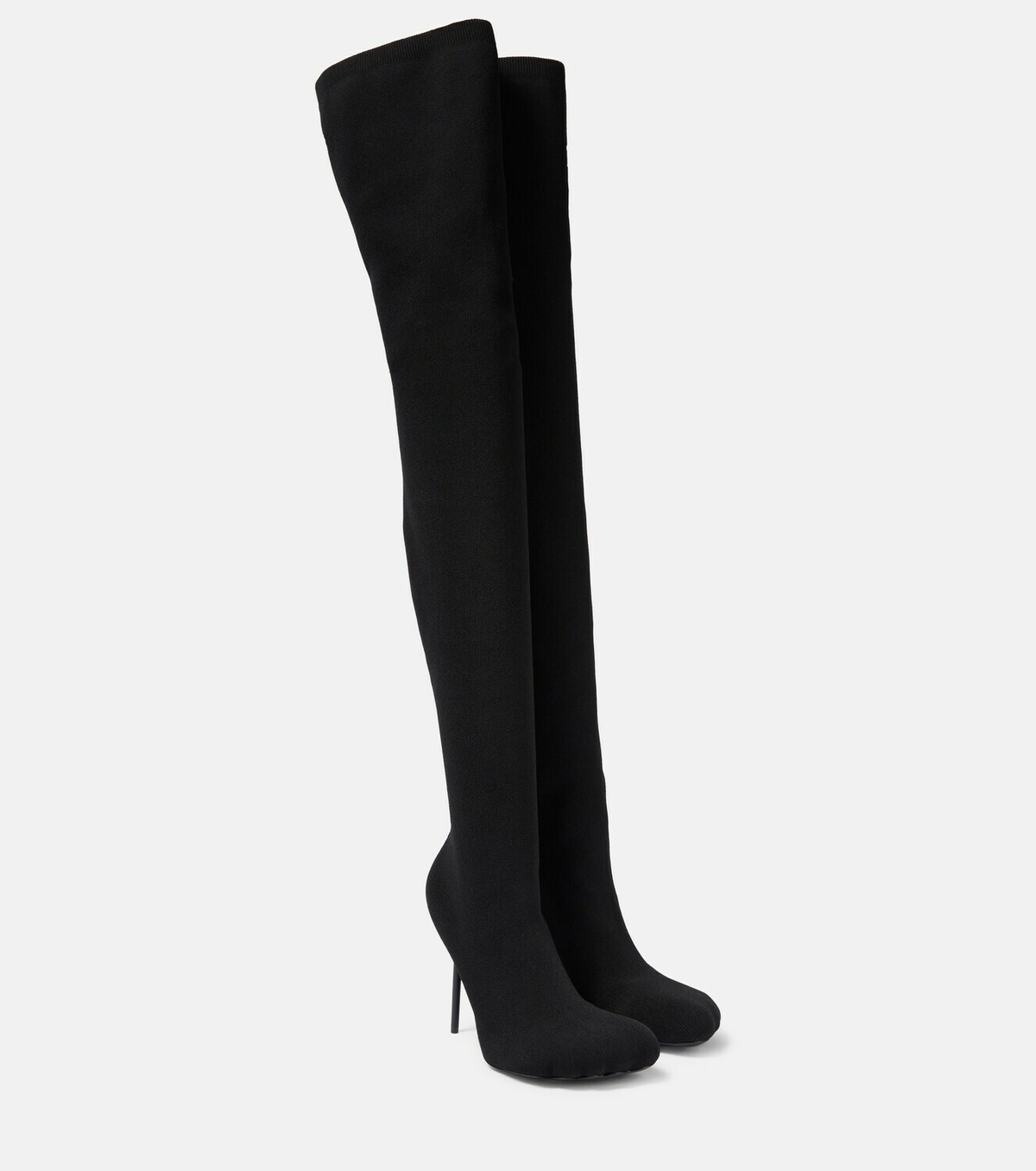 Balenciaga Black Tiaga Zip-Up Boots Balenciaga