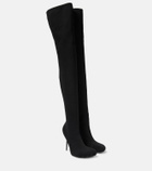 Balenciaga Anatomic over-the-knee sock boots