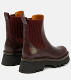 Chloe - Owena leather Chelsea boots