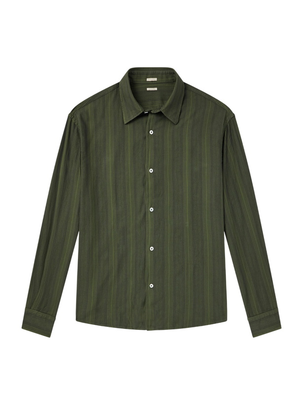 Photo: Massimo Alba - Cotton Overshirt - Green