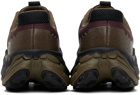 New Balance Burgundy & Khaki Cayl Edition Fresh Foam X More Trail v3 Sneakers