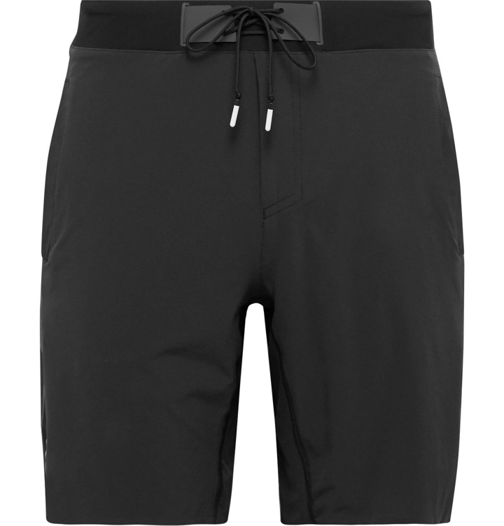 Photo: On - Hybrid 2-in-1 Stretch-Jersey Shorts - Black