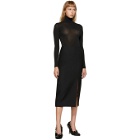 Valentino Black Wool and Silk Skirt