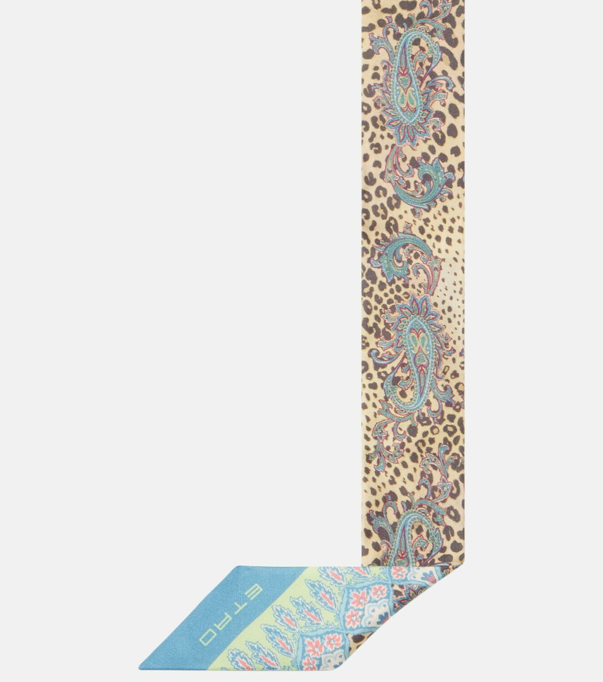 Etro Paisley silk scarf