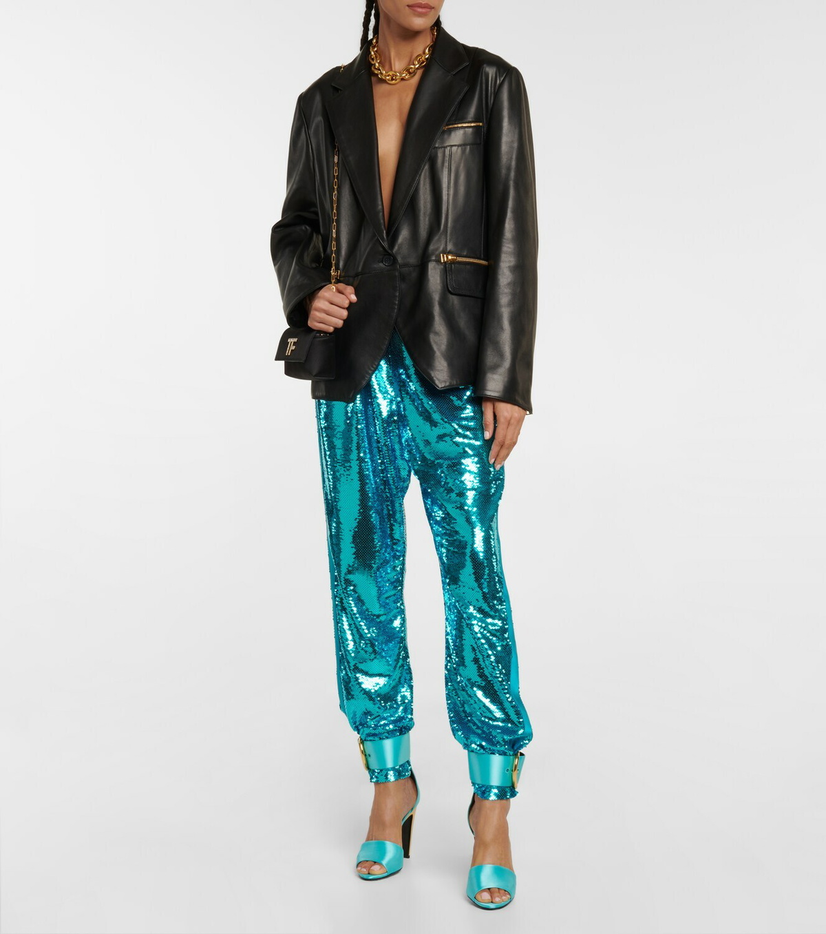 Tom Ford Satin sandals
