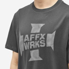 AFFXWRKS Men's Major Sound T-Shirt in Washed Black