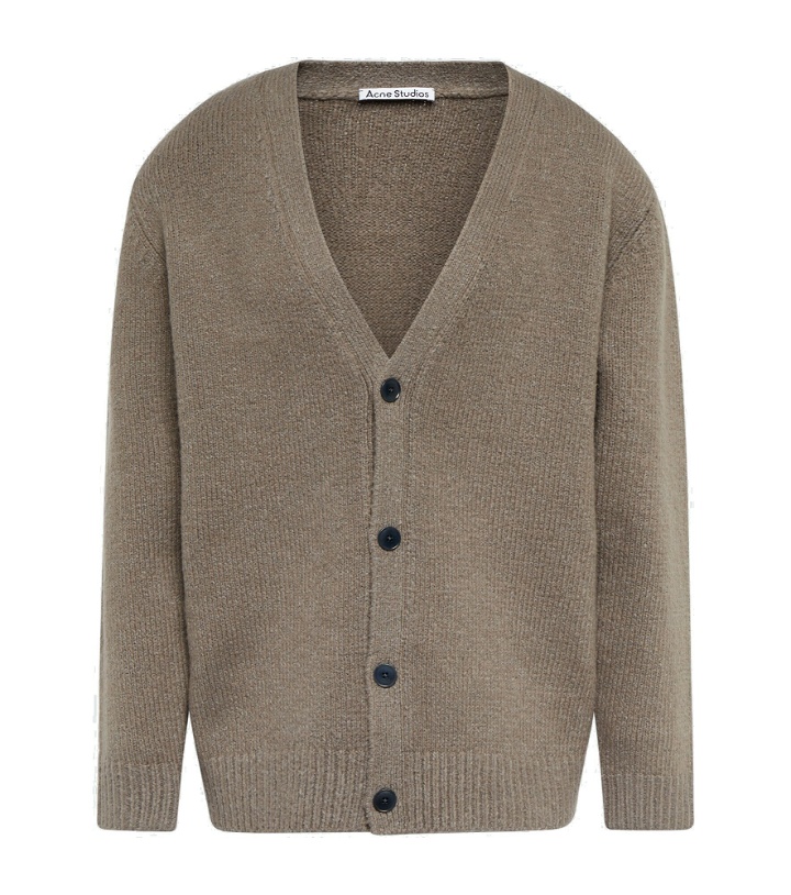 Photo: Acne Studios - Wool and cotton blend cardigan