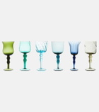 Bitossi Set of 6 wine glasses