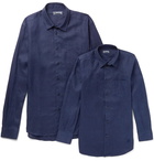 Vilebrequin - Boys Ages 2 - 12 Jessy Linen Shirt - Men - Navy