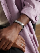 John Hardy - Sterling Silver and Leather Bracelet - Silver