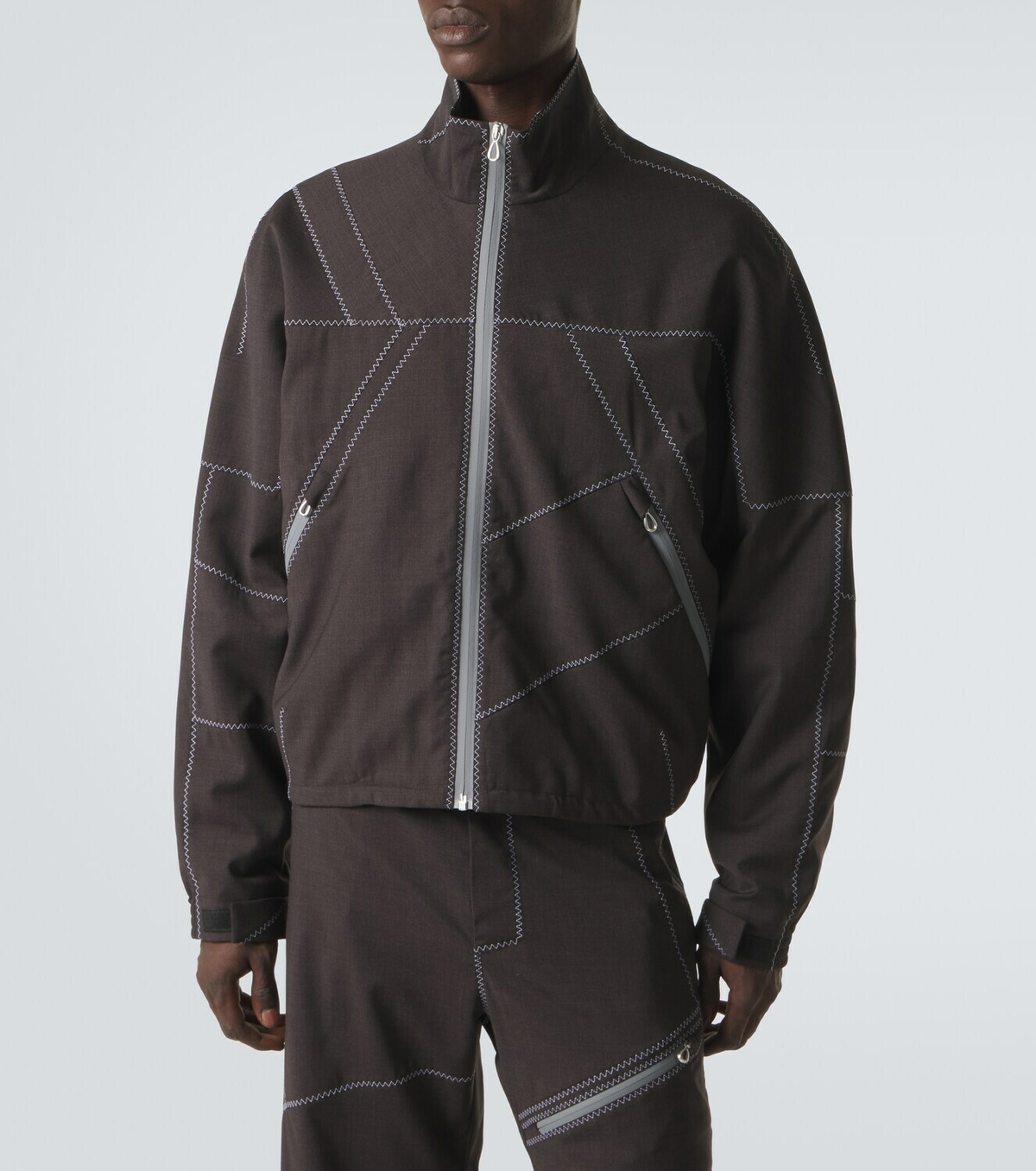 Kiko Kostadinov Fosco virgin wool jacket