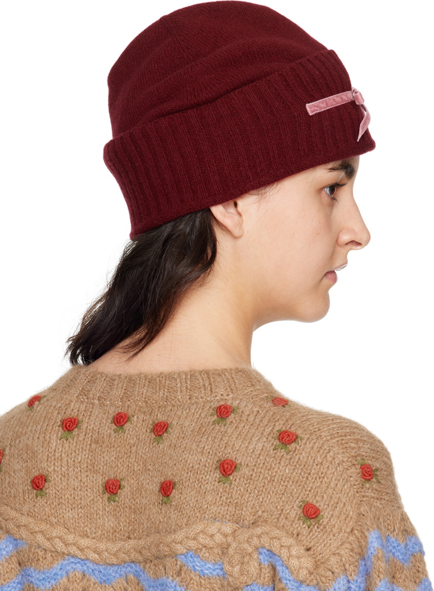 Molly Goddard Red Jaz Beanie