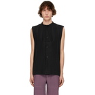 Homme Plisse Issey Miyake Brown Rock Vest