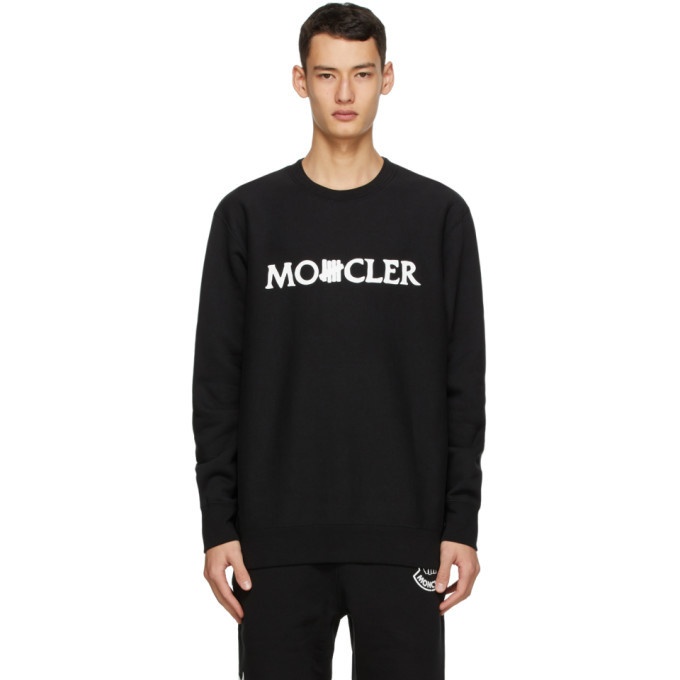 Photo: Moncler Genius 2 Moncler 1952 Black Fleece Logo Sweatshirt