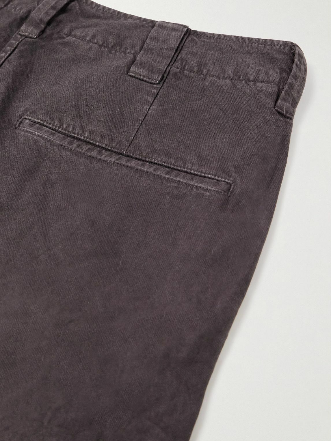 Visvim - Straight-Leg Distressed Cotton-Canvas Trousers