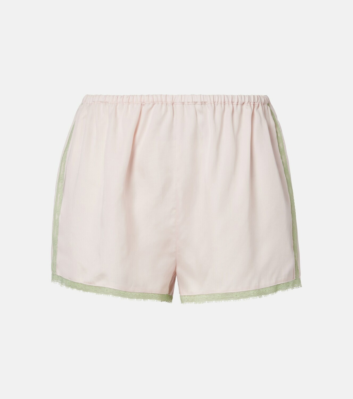 Posse Perla lace-trimmed shorts