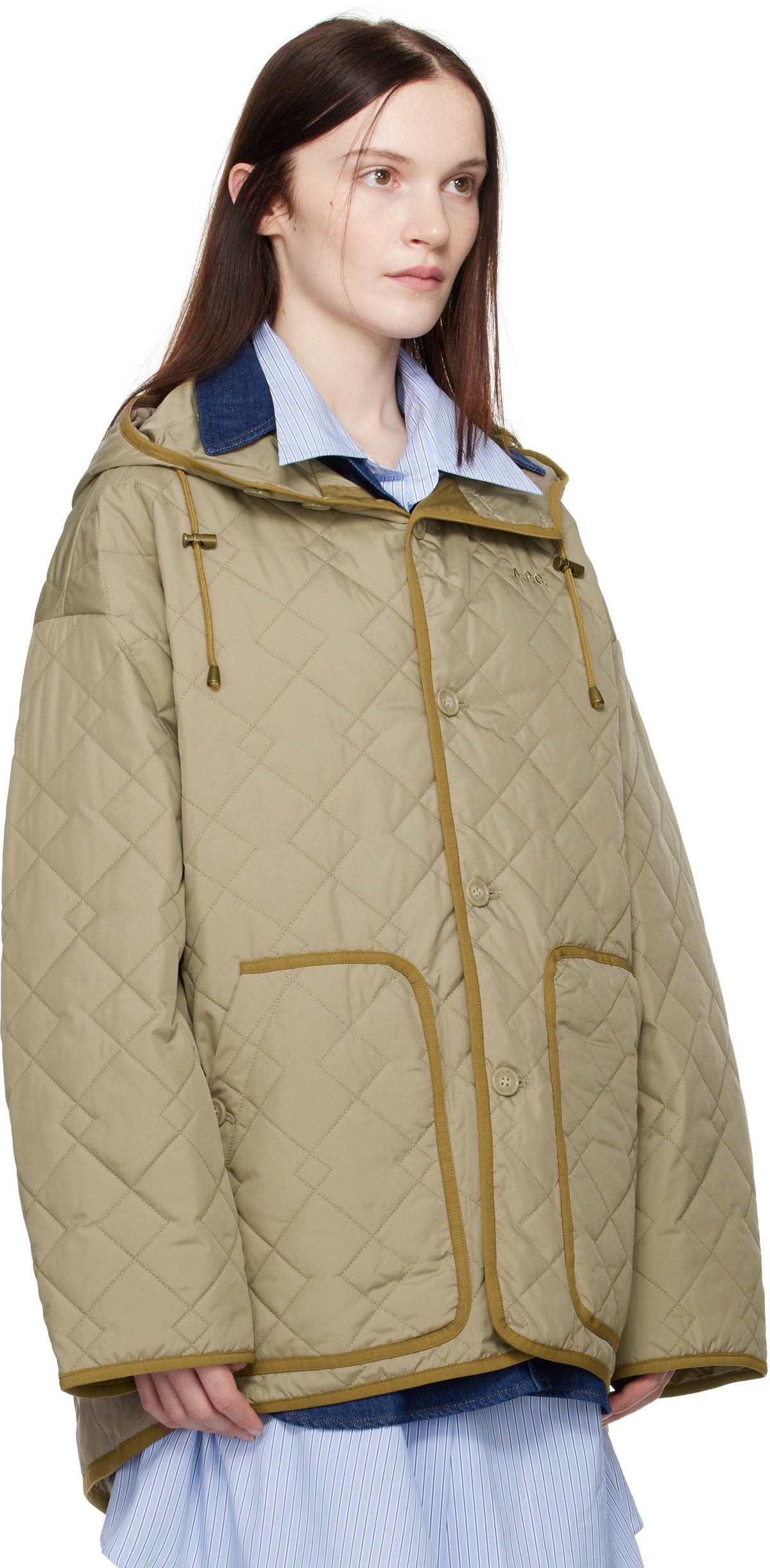 A.P.C. Khaki Joseph Jacket A.P.C.