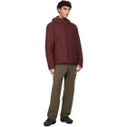 Veilance Burgundy Altus Down Jacket