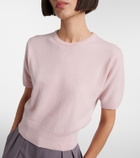 Jil Sander Cropped wool and cashmere sweater