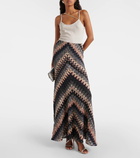 Missoni Knitted cotton-blend tank top