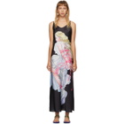Im Sorry by Petra Collins SSENSE Exclusive Black Print Slip Dress