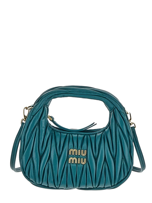 Photo: Miu Miu Wander Matelassè Mini Hobo Bag