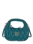 Miu Miu Wander Matelassè Mini Hobo Bag