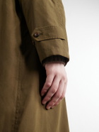 Anderson & Sheppard - Shell Trench Coat - Green