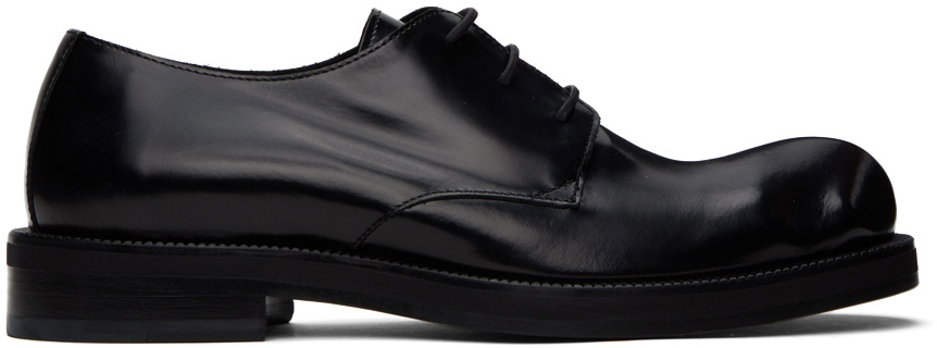 Acne Studios Black Bump Finish Derbys