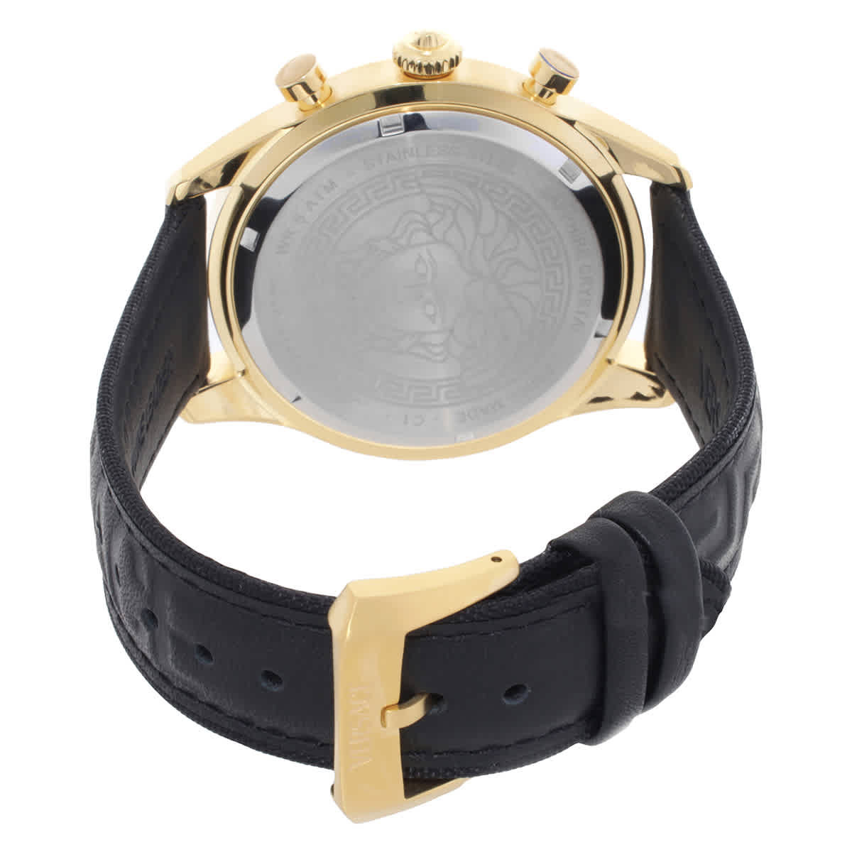 Versace Chrono Master Quartz Black Dial Mens Watch VE8R00224
