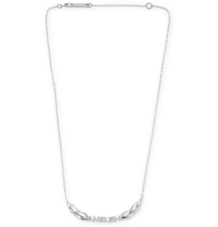 Photo: AMBUSH® - Flame Sterling Silver Necklace - Silver