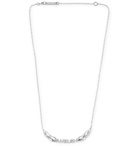 AMBUSH® - Flame Sterling Silver Necklace - Silver