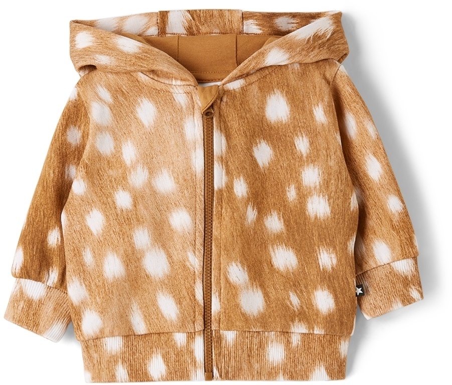 Photo: Molo Baby Brown Fawn Demi Hoodie