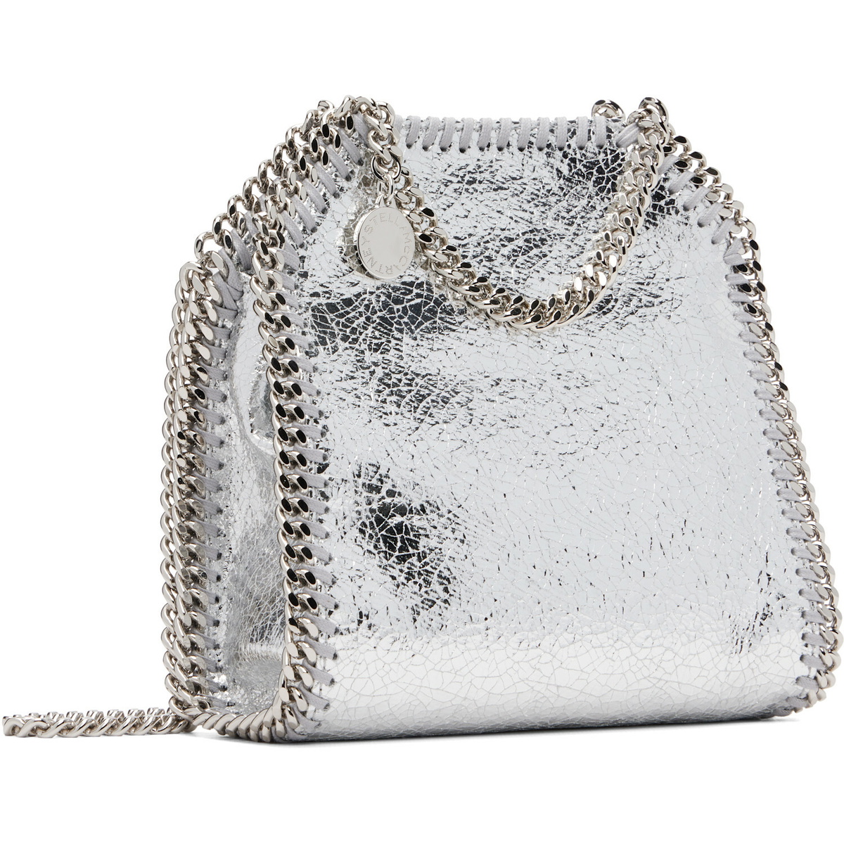 Stella McCartney Silver Falabella Tiny Bag