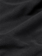 POST ARCHIVE FACTION - 4.0 Center Convertible Fleece Zip-Up Hoodie - Black