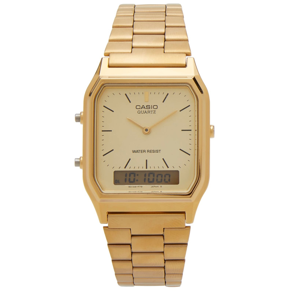 G-Shock Casio Vintage AQ-230GA Watch in Gold 
