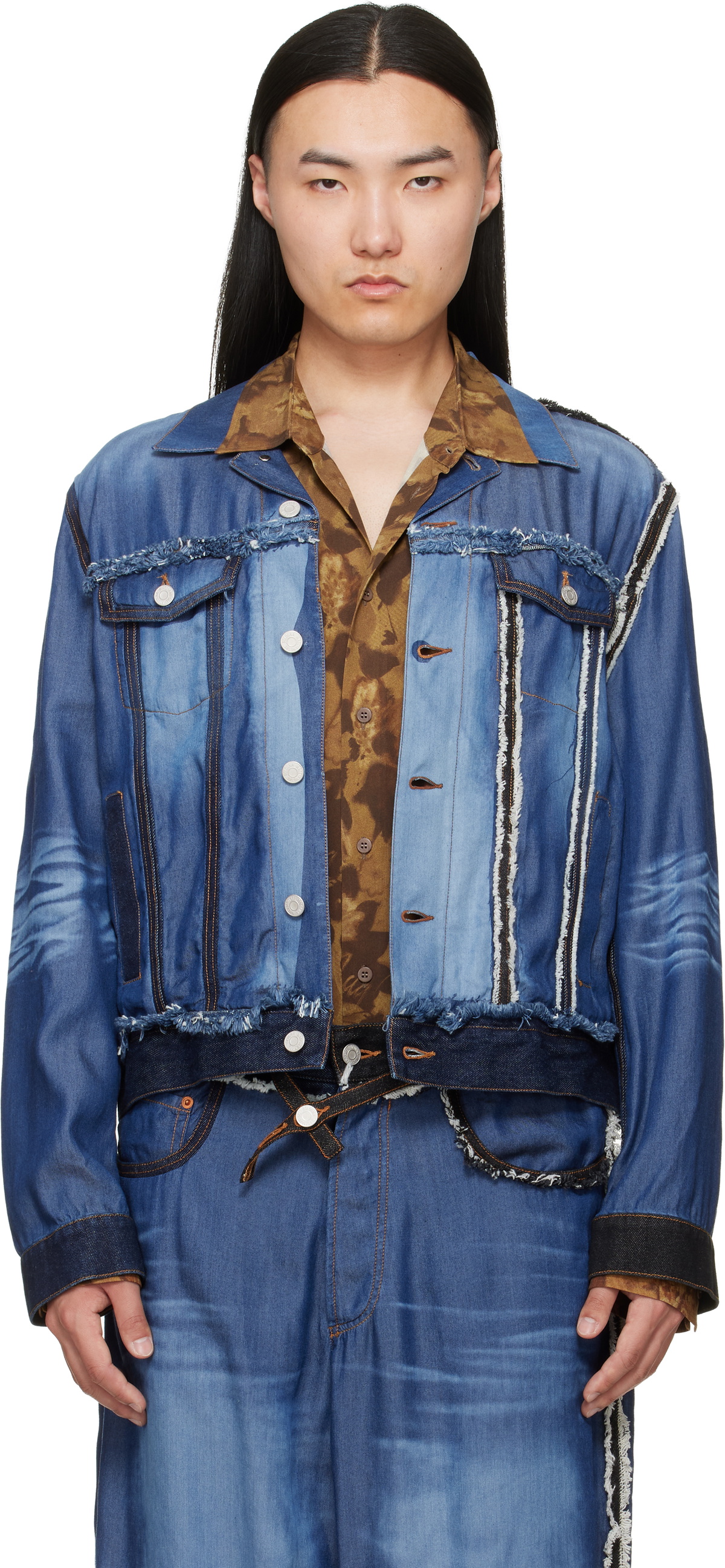 Magliano Blue Stormy Denim Jacket