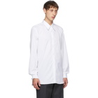 Dries Van Noten White Straight Shirt