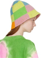 The Elder Statesman Multicolor Toy Checker Bucket Hat