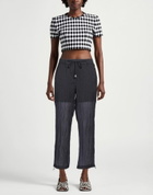 Peserico Womens Pants Midnight in Blue