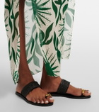 Amanu Kiwayu braided leather sandals