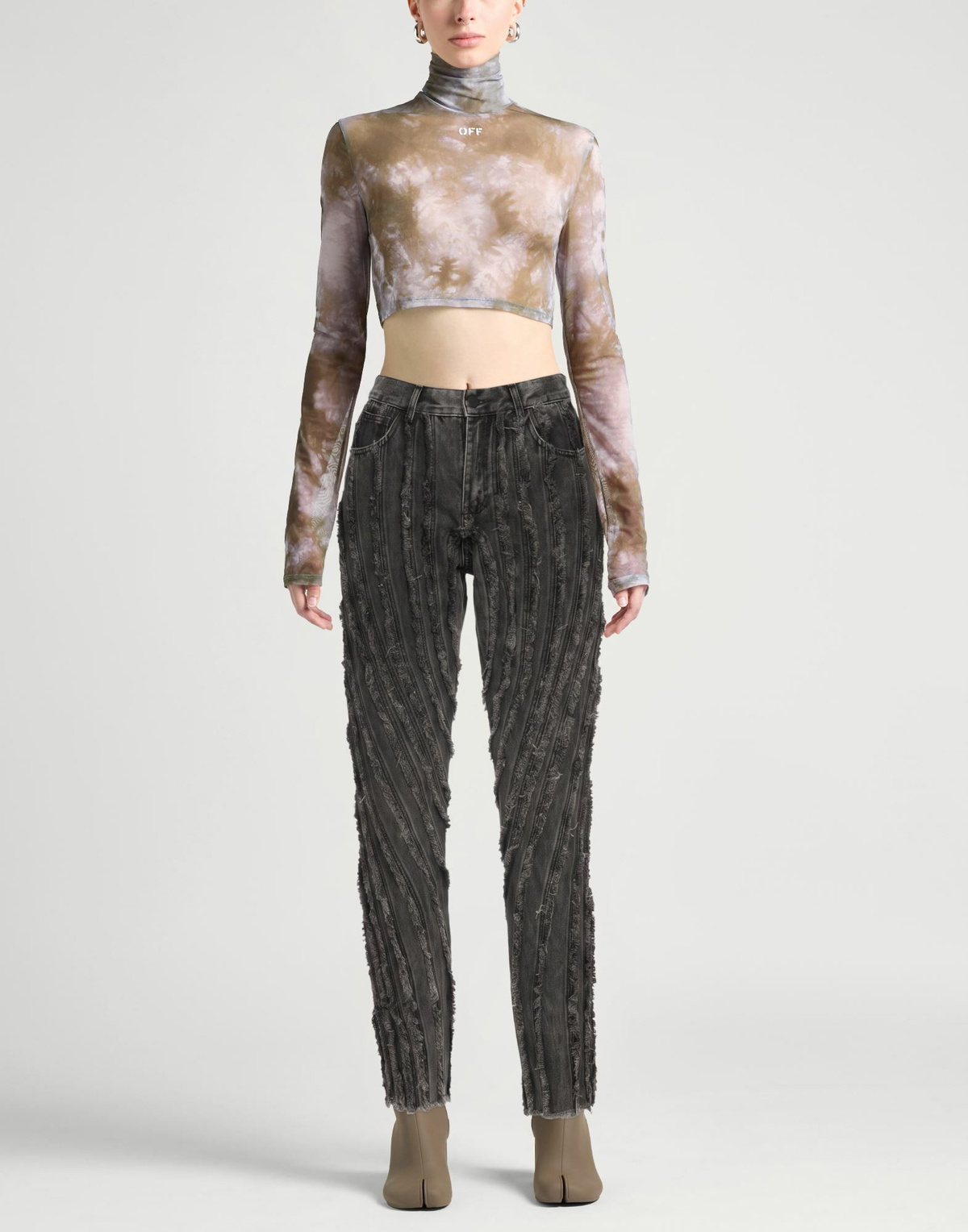 Mugler Womens Jeans in Black