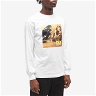 Flagstuff Men's x Blur Parklife Long Sleeve T-Shirt in White
