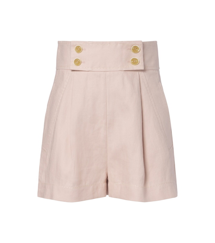 Photo: Zimmermann Clash linen shorts