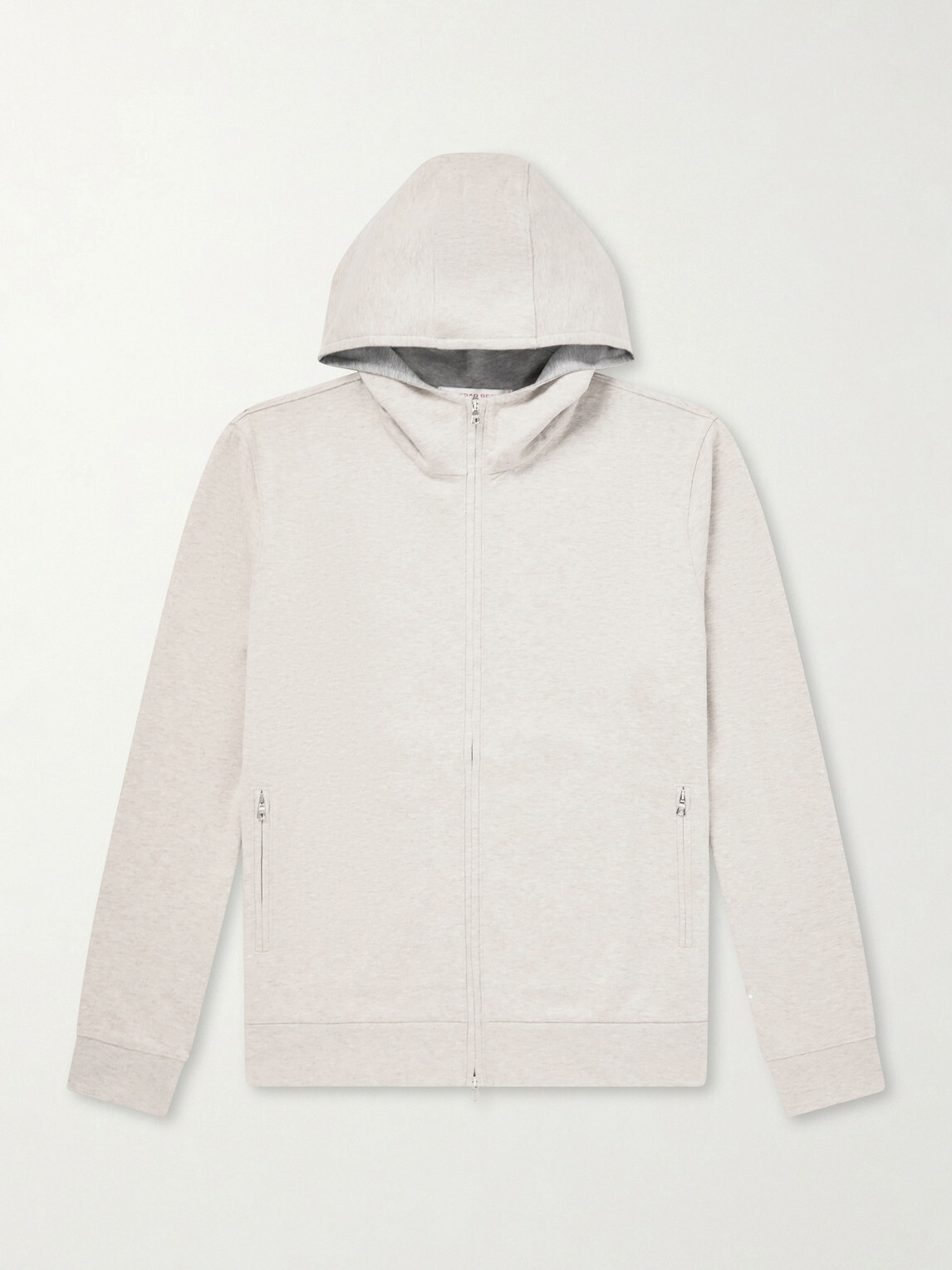 Orlebar Brown - Cotton-Blend Zip-Up Hoodie - Neutrals