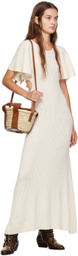 Chloé Beige Small Sense Basket Tote