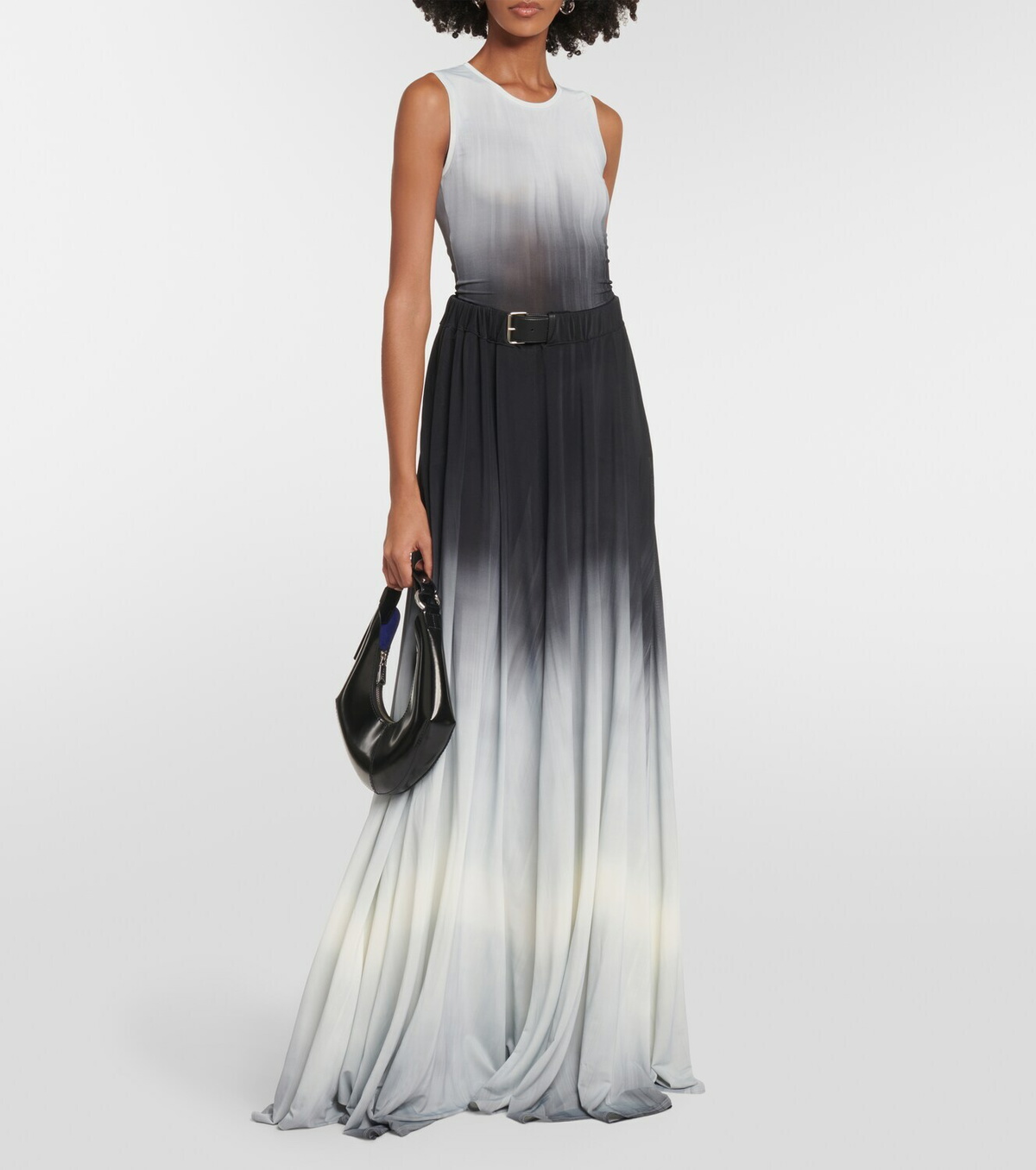 Peter Do Printed midi dress