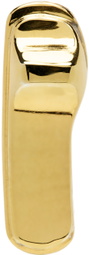 Secret of Manna Gold Security Tag Single Earring