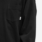 WTAPS Men's 12 Long Sleeve Printed T-Shirt in Black