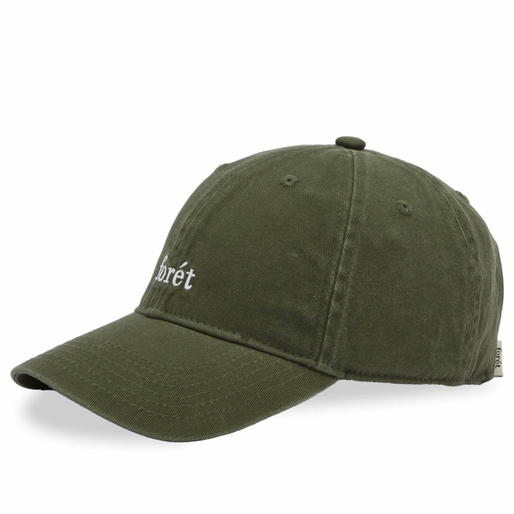 Photo: Foret Men's Hawk Washed Cap in Army 